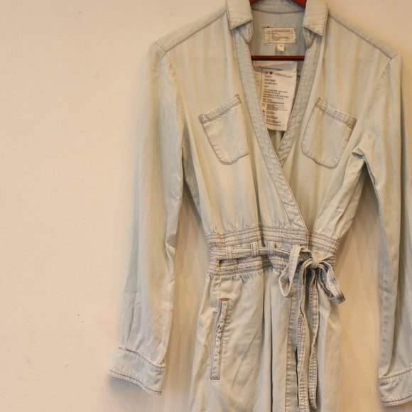 SOLD DVF Diane von Furstenberg x Current Elliott Size 4 Small The Wrap Dress - Picture 5 of 8